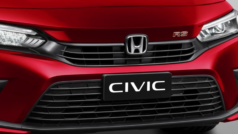 Đầu xe Honda Civic 2022